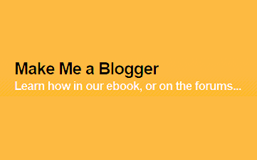 Make me a blogger