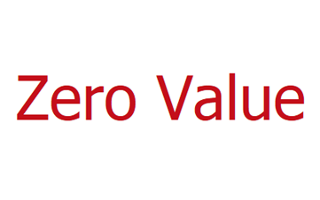 Zero Value